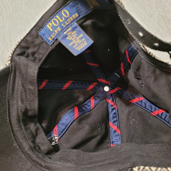 NWT Vintage Polo Tweed Baseball Cap - Picture 5 of 5